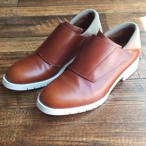Freakloset leather shoes w/ velcro strap